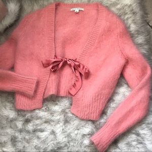 Angora Banana Republic crop sweater